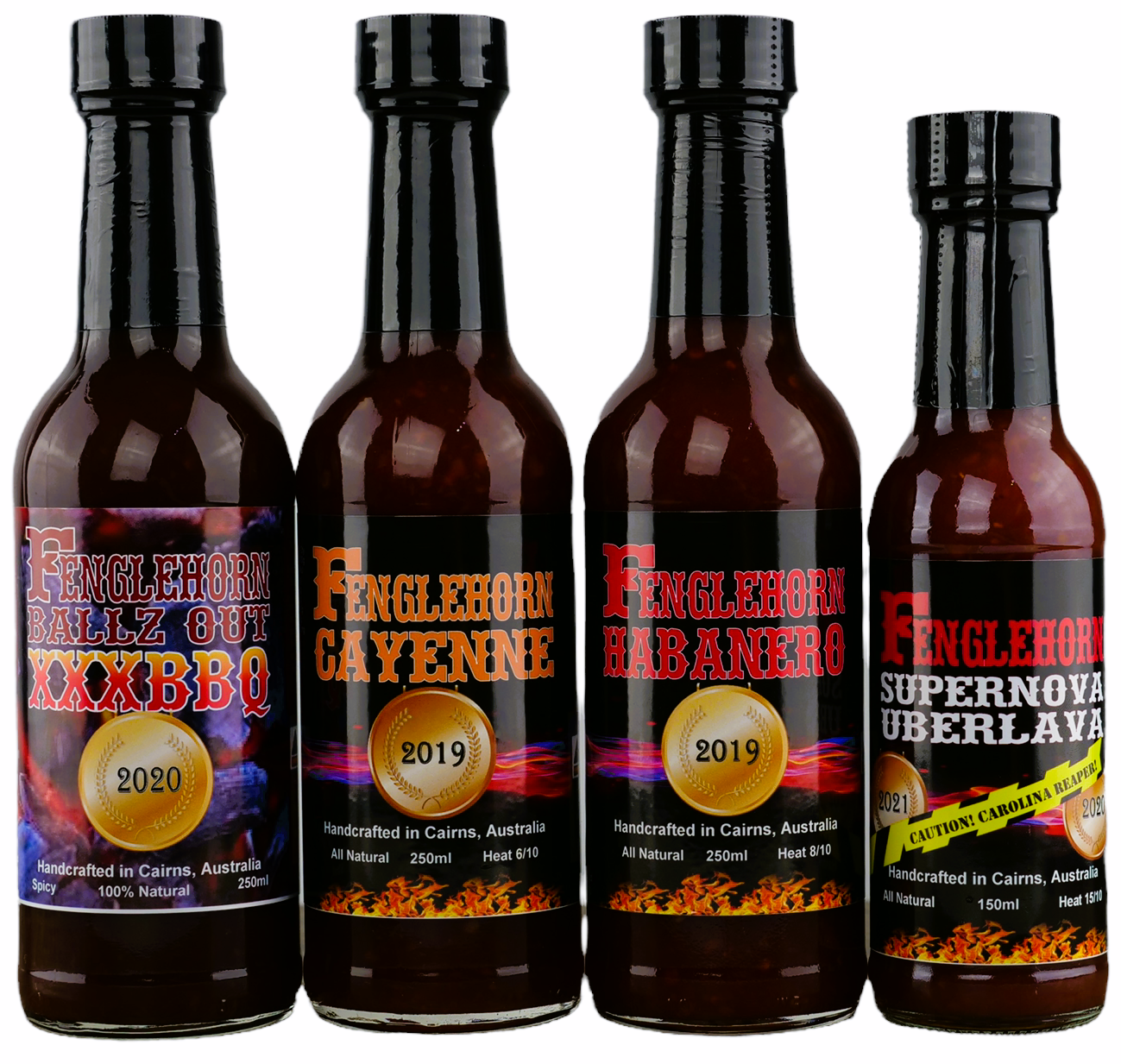 Fenglehorn Spicy Dad Pack 4 x 150ml