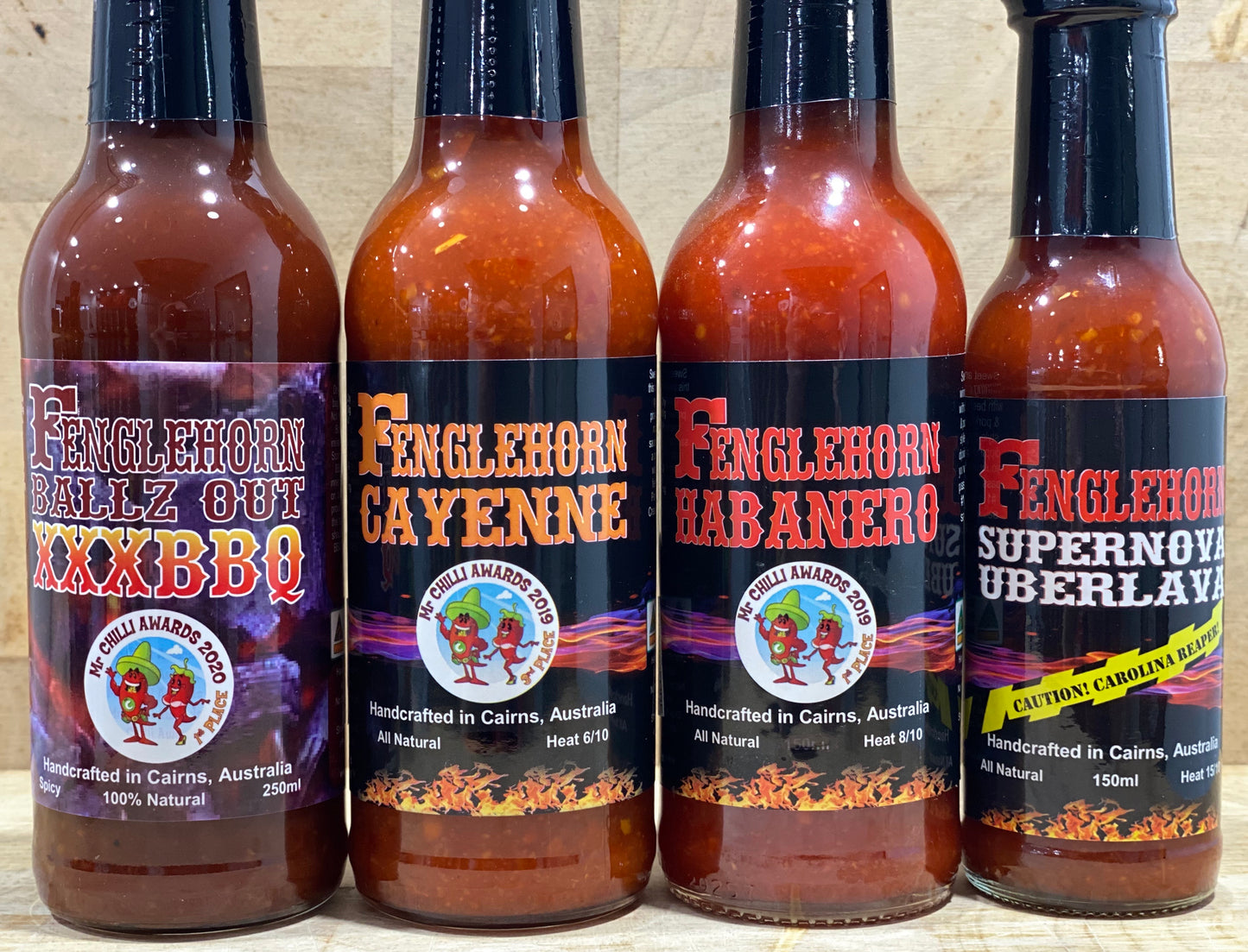 Fenglehorn Spicy Dad Pack 4 x 150ml